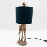 Black and Gold Animal Table Lamp