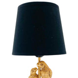 Black and Gold Animal Table Lamp