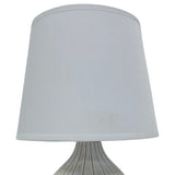 White Vintage Ceramic Table Lamp