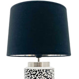 Leopard Print Ceramic Table Lamp