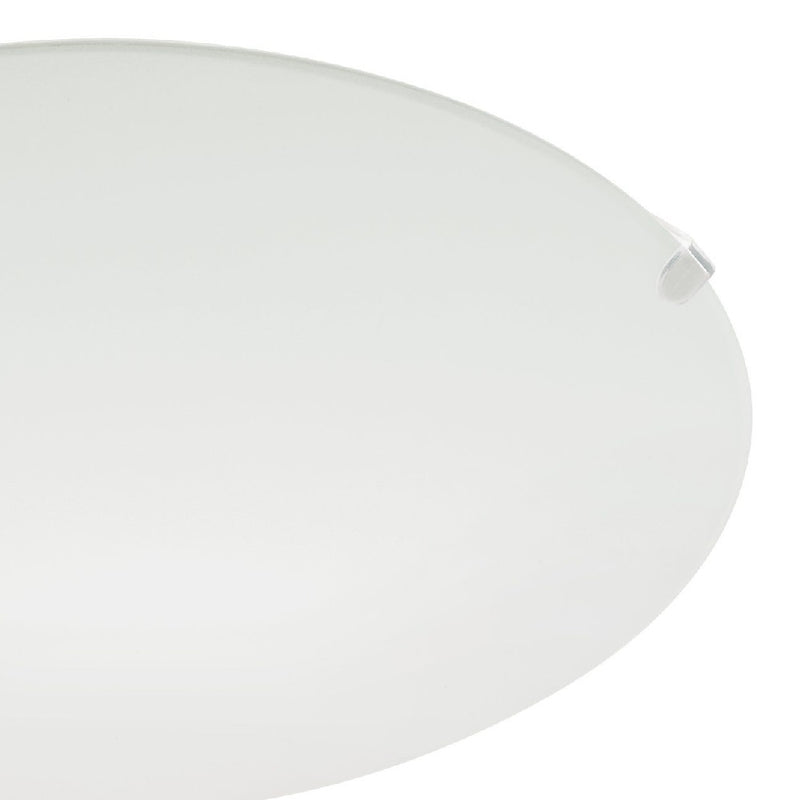 White Frosted Glass Ceiling Light