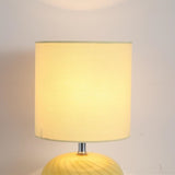 Pastel Yellow Table lamp with shade