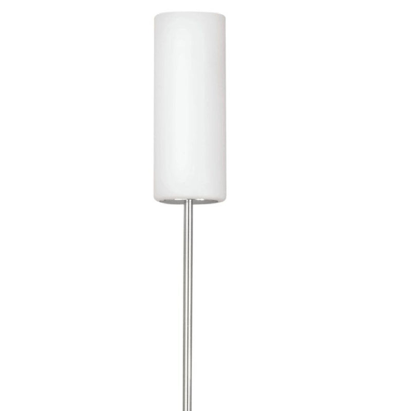 Silver & White Retro Floor Lamp