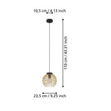 Gold Living Room Pendant
