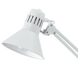 White Hobby Dome Head Clip On Table Light