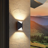 LED Anthracite Wall Light