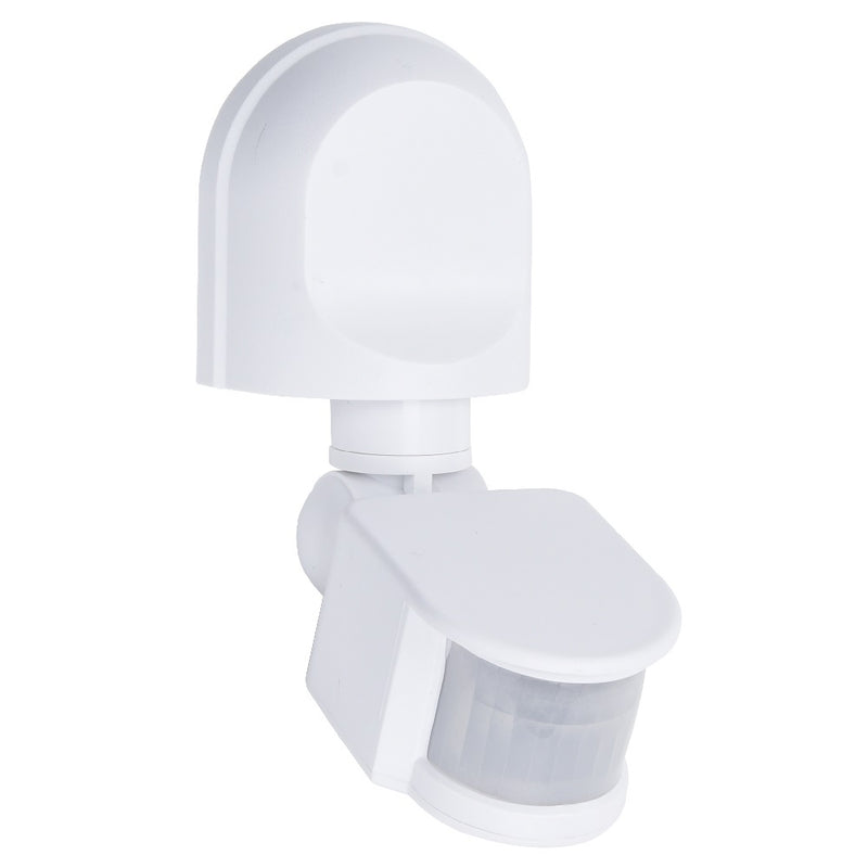 Britalia BR9704026331 White Modern 180 Degree Adjustable Pir Motion Sensor IP44