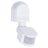 Britalia BR9704026331 White Modern 180 Degree Adjustable Pir Motion Sensor IP44