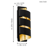 Gold and Black Modern  Indoor all Light