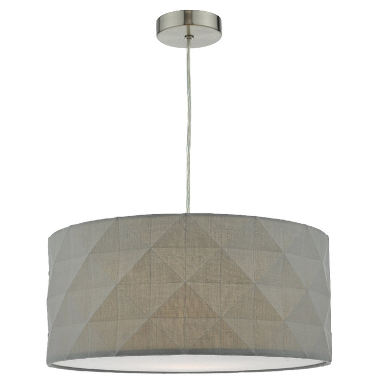 Geometric Retro Easy Fit Drum Pendant Shade