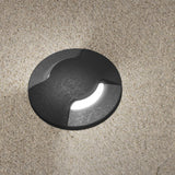 Coastal Black Outdoor Recessed Ground Light