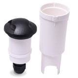 In Wall Outdoor Black Brick Light