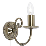 Antique Brass Single Wall Light