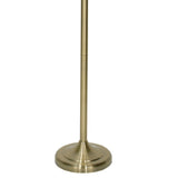 Aged Brass Floor Light Stand