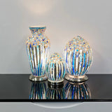 Decorative Blue Art Deco Mosaic Table lamp