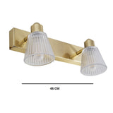 Vintage Brass Bathroom Wall Light