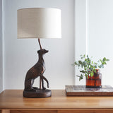 Sitting Greyhound Sculpture Table lamp