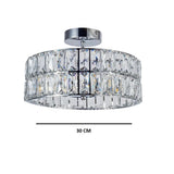 Polished Chrome Bathroom Ceiling Light