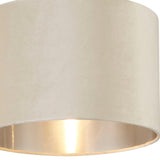 Cream Velvet Table Light Lampshade