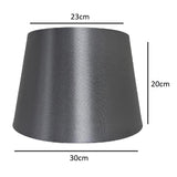 Grey 12 Inch Lamp Shade