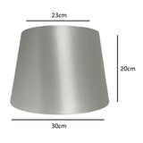 Ivory Satin Lampshade