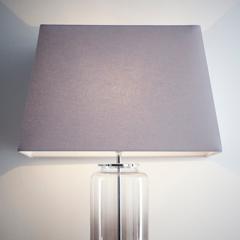 Grey vintage Linen Shade