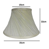 Mushroom PLeated Shade