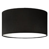 Black Drum Shade with Diffuser