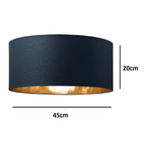 Navy Blue shade for ceiling Pendant