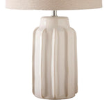 Ceramic Modern Table lamp with Drum Shade
