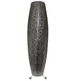 Britalia BRLAZIZA/FL Satin Nickel Moroccan Design Modern Floor Lamp - 86cm Height