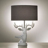 White Stag Head Table Light