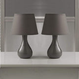 Grey Ceramic Table Lamp