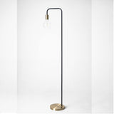 Antique Brass Modern Floor Lamp