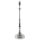 Britalia BRLCLAIRMONTPN-TL Polished Chrome Vintage Candlestick Table Lamp base only 46cm Height