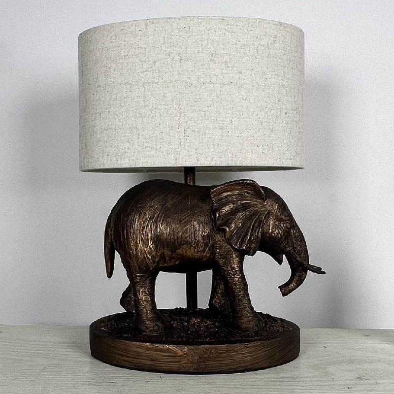 Bronze Elephant Statue table lamp