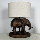 Bronze Elephant Statue table lamp