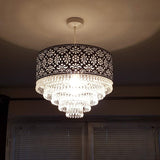 Polished Chrome Chandelier Pendant