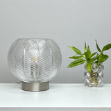 Art Deco Glass Table lamp with Shade