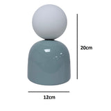 Duck Egg Blue Ceramic Urn Table Lamp