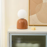 Earthy Brown Ceramic Table lamp