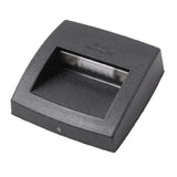 Black Coast LED Exterior Flush Square Wall Light 150mm