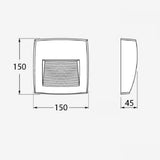 Fumagalli Lorenza 150 BL Dimensions