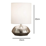 Silver Touch Table lamp with Shade
