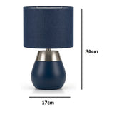 Blue Touch Table lamp