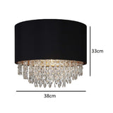 Statement Crystal Chandelier Pendant