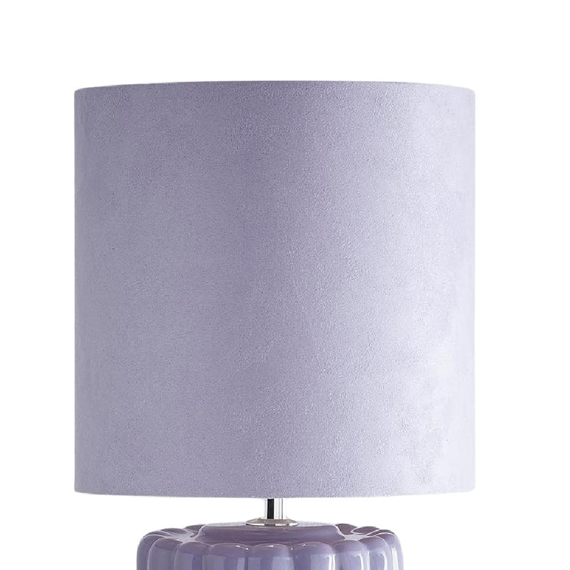 Lilac Ceramic Table Lamp