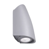LED Grey Outdoor Modern Cylinder Down Wall Spot Light Coastal IP67