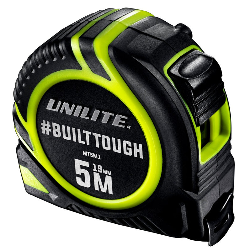 Unilite MT5M1 Heavy Duty 5 Metre Tape Measure 19mm Wide Blade