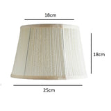Vintage Pleated Shade Cream
